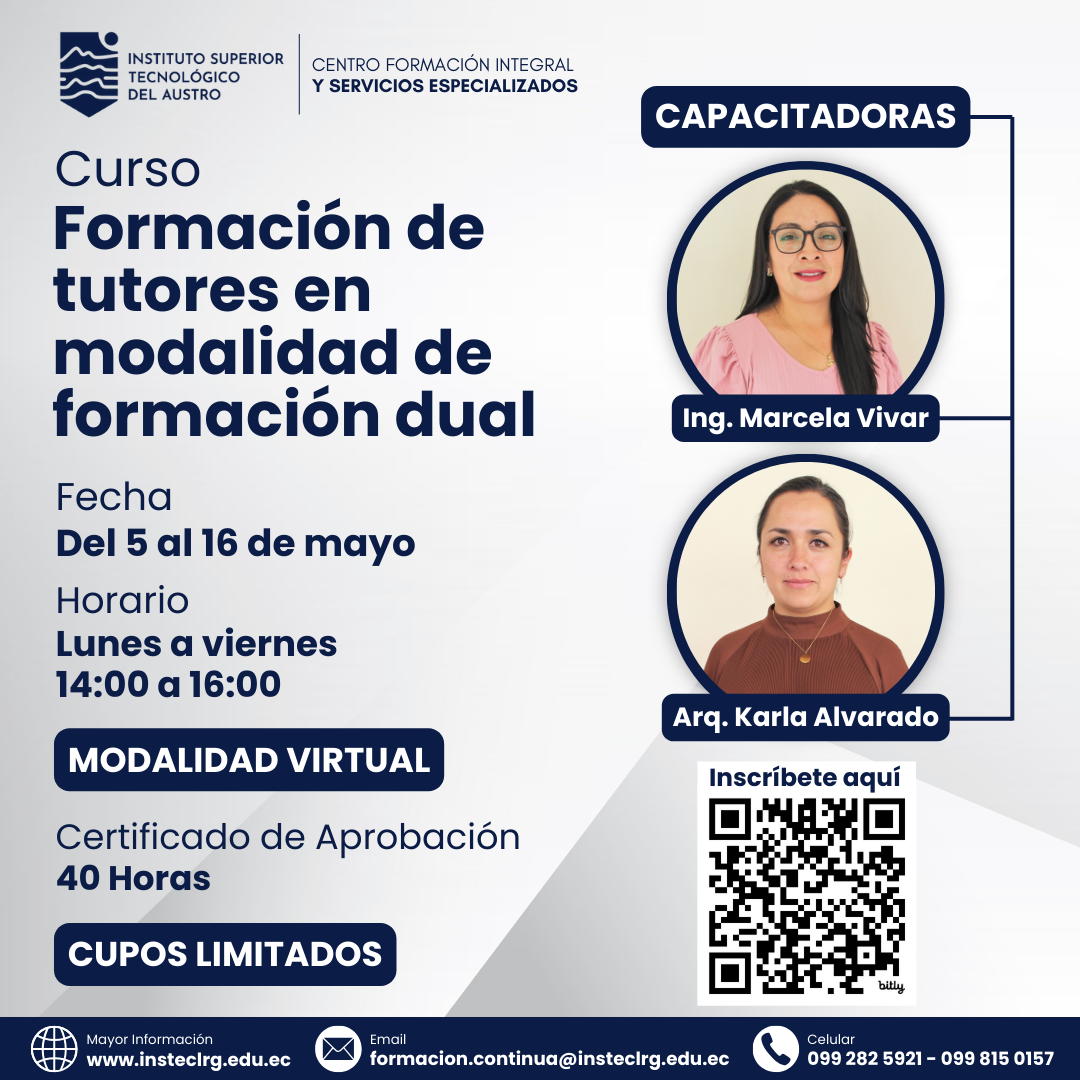 Formación de Tutores en Modalidad de Formación Dual