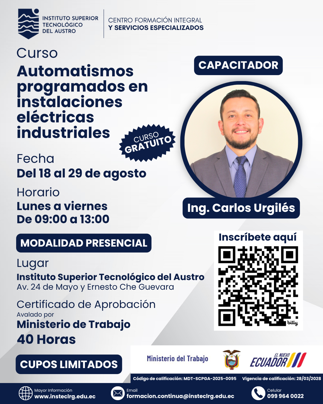Automatismos programados en instalaciones eléctricas industriales
