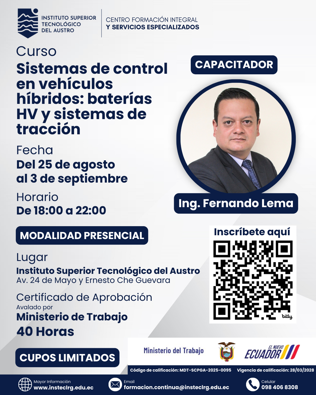 Sistemas de control en vehículos híbridos: Baterías HV y sistemas de tracción