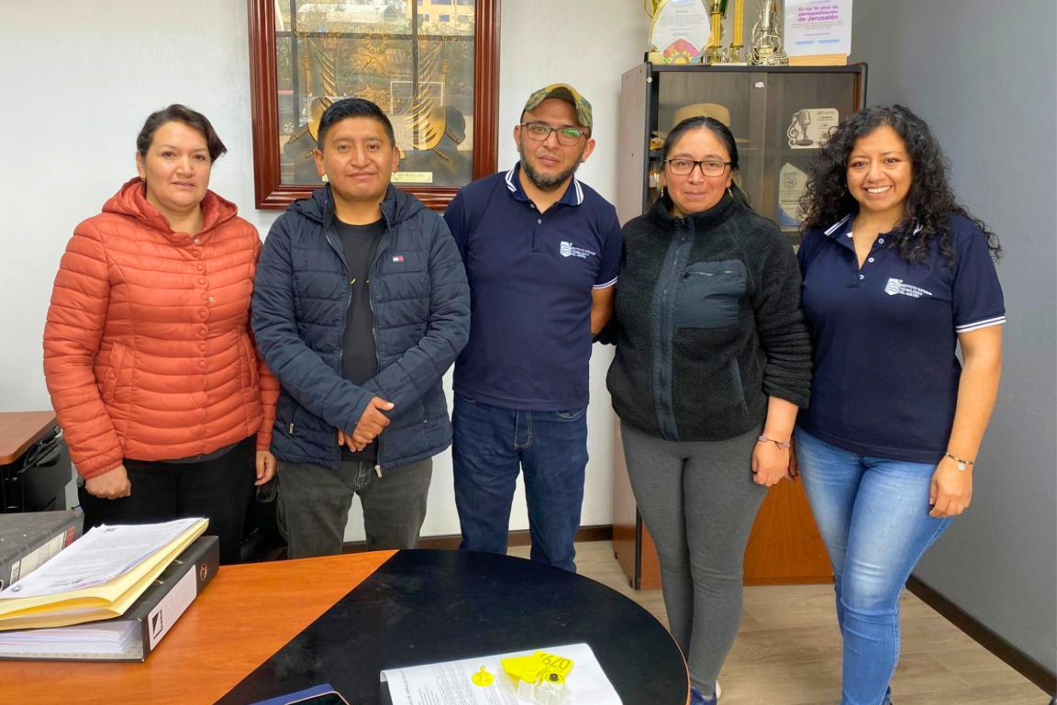 Carrera de Producción Pecuaria fortalece articulación interinstitucional con el GAD Parroquial de Jerusalén y Gobierno Provincial del Cañar